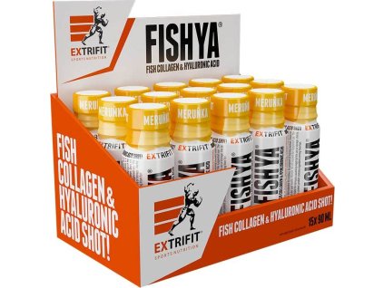 Extrifit Fishya Shot 15 x 90 ml (Příchuť meruňka)