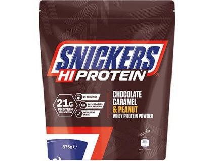 Mars Snickers Hi Protein 875 g (Příchuť čokoláda-karamel-arašídy)