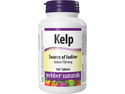 WEBBER NATURALS KELP 575MG 100 TABLET