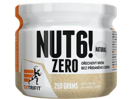 Extrifit Nut 6! Zero 250 g (Příchuť natural)