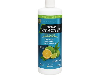 Z Konzept Vit Active Syrup Low Carb 1000 ml (Příchuť černý rybíz)