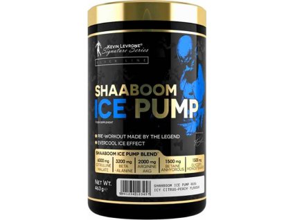 Kevin Levrone Shaaboom Ice Pump 463 g (Příchuť ostružina-ananas)