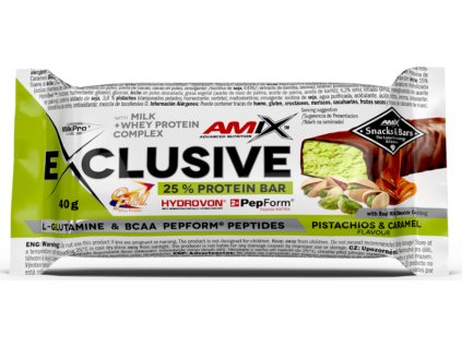Amix Exclusive Protein Bar 40 g (Příchuť ananas-kokos)