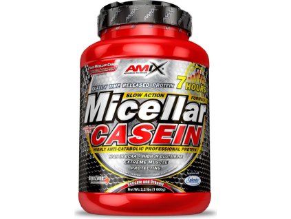 Amix Micellar Casein 1000 g (Příchuť lesní ovoce)