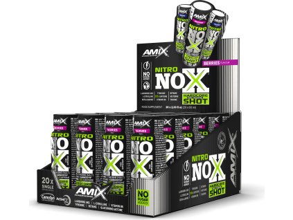 Amix NitroNox Shot (Balení (ml) 20x60ml, Příchuť Berries)