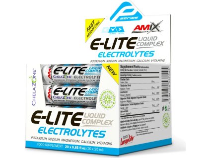 Amix E-lite Electrolytes (Balení (ml) 20x25ml, Příchuť Black Currant)