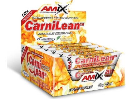 Amix CarniLean (Příchuť Blood Orange, Balení (ml) 10x25ml)
