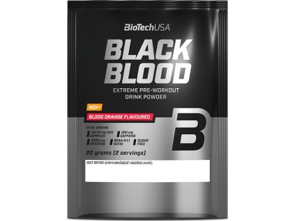 BioTech Black Blood NOX+ 20 g (Příchuť krvavý pomeranč)