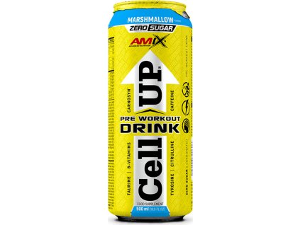 Amix CellUP PreWorkout Drink 500 ml (Příchuť tropické ovoce)