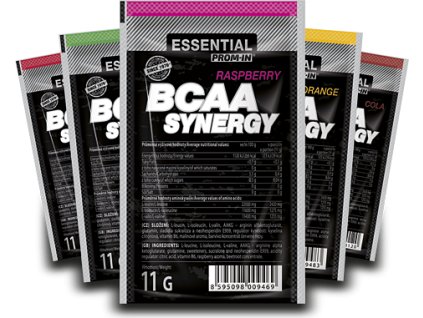Prom-In Essential BCAA Synergy 11 g (Příchuť pomeranč)