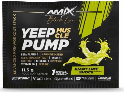 Black Line Yeep Pump (Balení(g) 345g, Příchuť Giant Lime Shock)
