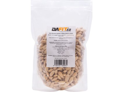 Dafit Mandle loupané pražené solené 1000 g