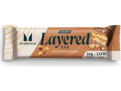 MyProtein Crispy Layered 58 g (Příchuť bílá čokoláda-arašídy)