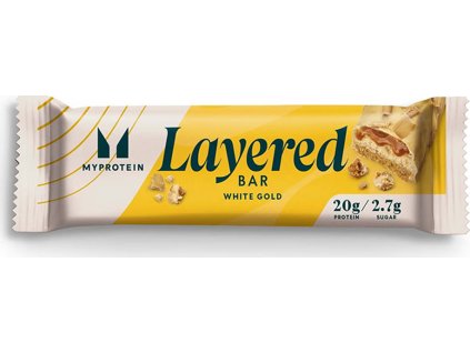MyProtein Layered Protein Bar 60 g (Příchuť birthday cake)