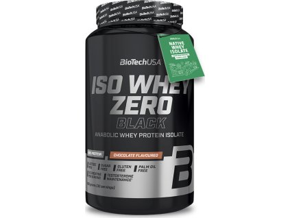 BioTech Iso Whey Zero Black 908 g (Příchuť vanilka)