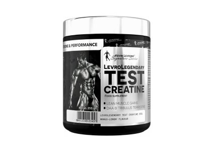 Kevin Levrone LevroLegendary Test Creatine 255 g (Příchuť mango-citron)