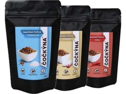 Čočkýna Smažená čočka 100g : Mořská sůl
