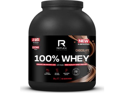 Reflex 100% Whey 2000 g (Příchuť čokoláda)