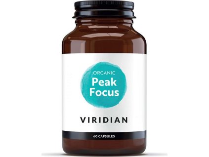1 organic peak focus 60 kapsli