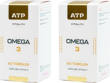 AKCE 1+1 ATP Vitality Omega 3 60 tob