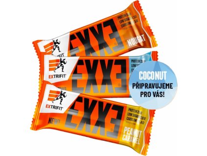 Extrifit Exxe Iso Protein Bar 31% 65 g (Příchuť nugát)