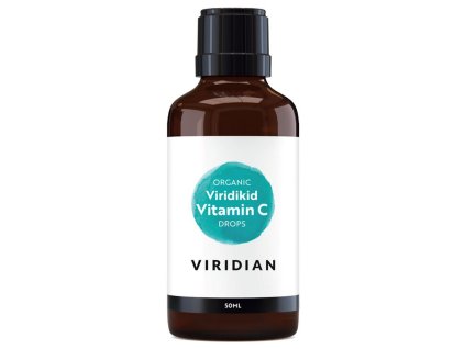 Viridikid Vitamin C drops 50ml Organic (Vitamín C pro děti)