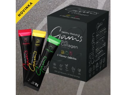 GAM’S MULTI COLLAGEN 3 FLAVOUR SELECTION 30 ks