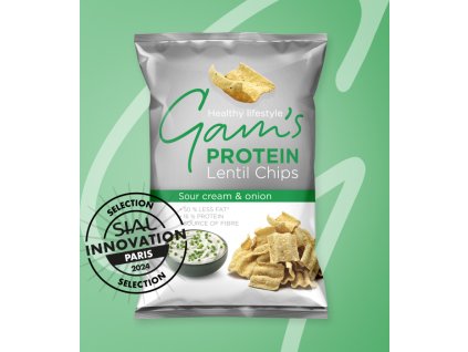 GAM’S PROTEIN CHIPS SOUR CREAM & ONION 65g