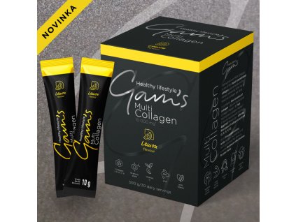 GAM’S MULTI COLLAGEN LEMON 30 ks