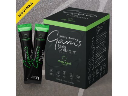 GAM’S MULTI COLLAGEN GREEN APPLE 30 ks