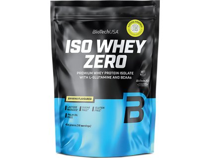 BioTech Iso Whey Zero 454 g (Příchuť banán)