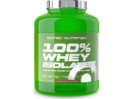 Scitec Nutrition 100% Whey Isolate 1816 g (Příchuť vanilka)