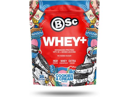 BSC Whey+ 900 g (Příchuť vanilka)