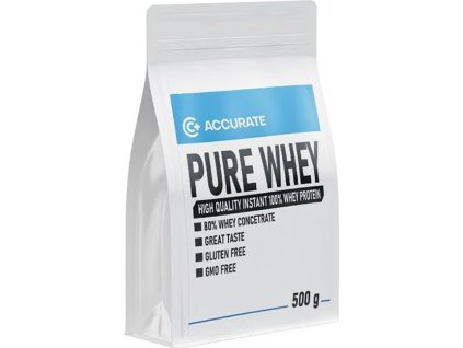 Accurate+ Pure Whey 500 g (Příchuť čokoláda-kokos)