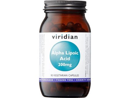 Alpha Lipoic Acid 200mg 90 kapslí (Kyselina alfa lipoová - ALA)