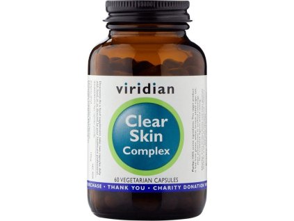 Viridian Clear Skin Complex 60 cps (Přírodní péče o pleť)