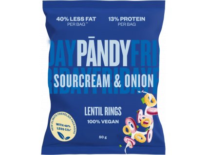Pandy Lentil Chips 50 g