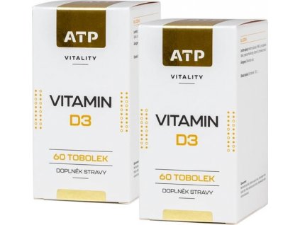 AKCE 1+1 ATP Vitality Vitamin D3 60 tob