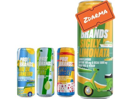 AKCE 3+1 ZDARMA ProBrands BCAA Drink 330 ml