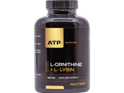ATP Nutrition L-Ornithine + L-Lysin 180 tob