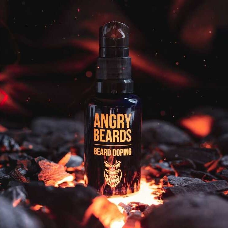 Přípravek podporující růst vousů Angry Beards Beard Doping (30 ml)