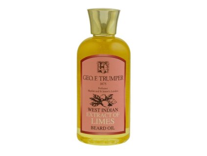 Geo F. Trumper Limes, olej na vousy 100 ml