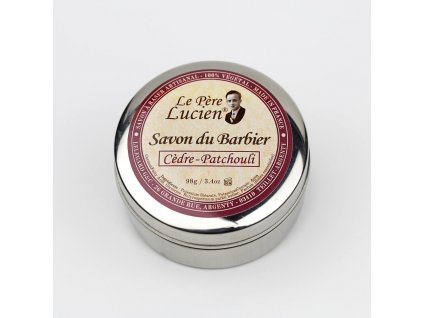 Le Pere Lucien Cedre-Patchouli, mýdlo na holení 98 g