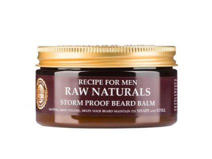 Recipe For Men Raw Naturals balzám na vousy 100 ml