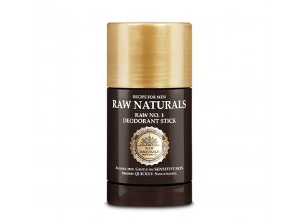Recipe For Men Raw Naturals tuhý deodorant 75 ml