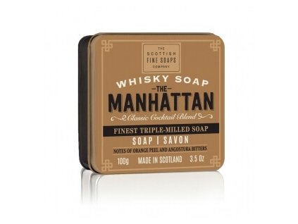 Scottish Fine Soaps Whisky Manhattan mýdlo