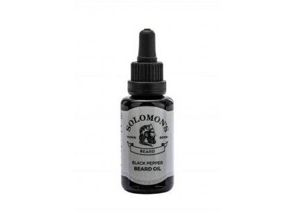 Solomons Beard Black Pepper olej na vousy 30 ml