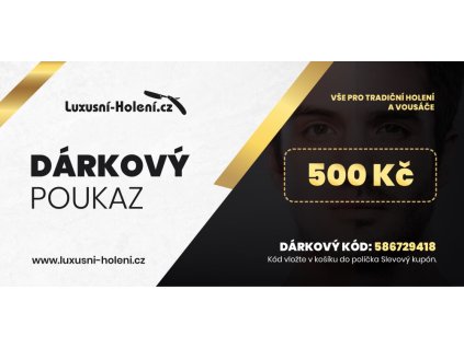 Dárkový poukaz na 500,- Kč