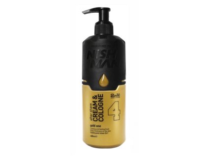 Nishman Cream Cologne Gold One krémová kolínská 400 ml