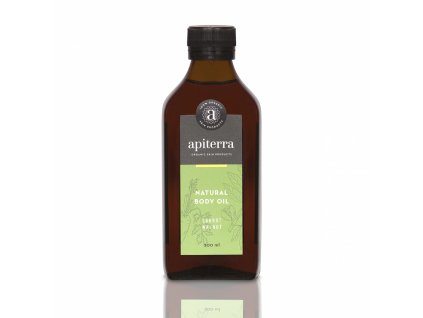 Apiterra Carrot and Walnut tělový olej 200 ml